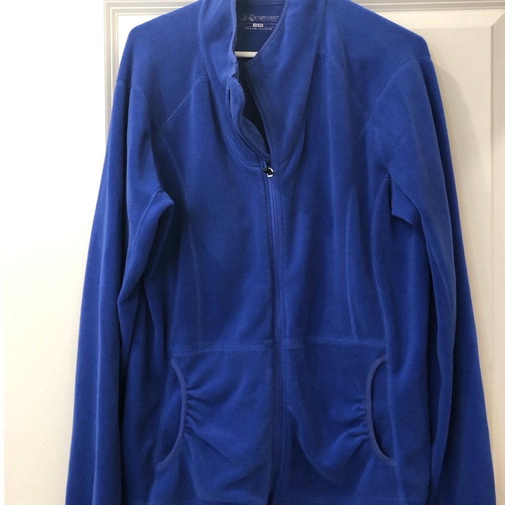 Women's Blue Fleece Jacket